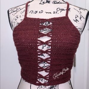 Beautiful handmade crochet top ❤️